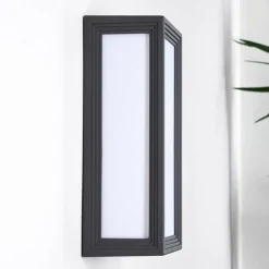 hofstein Applique murale d'extérieur Montreux LED Anthracite, 1 lumière