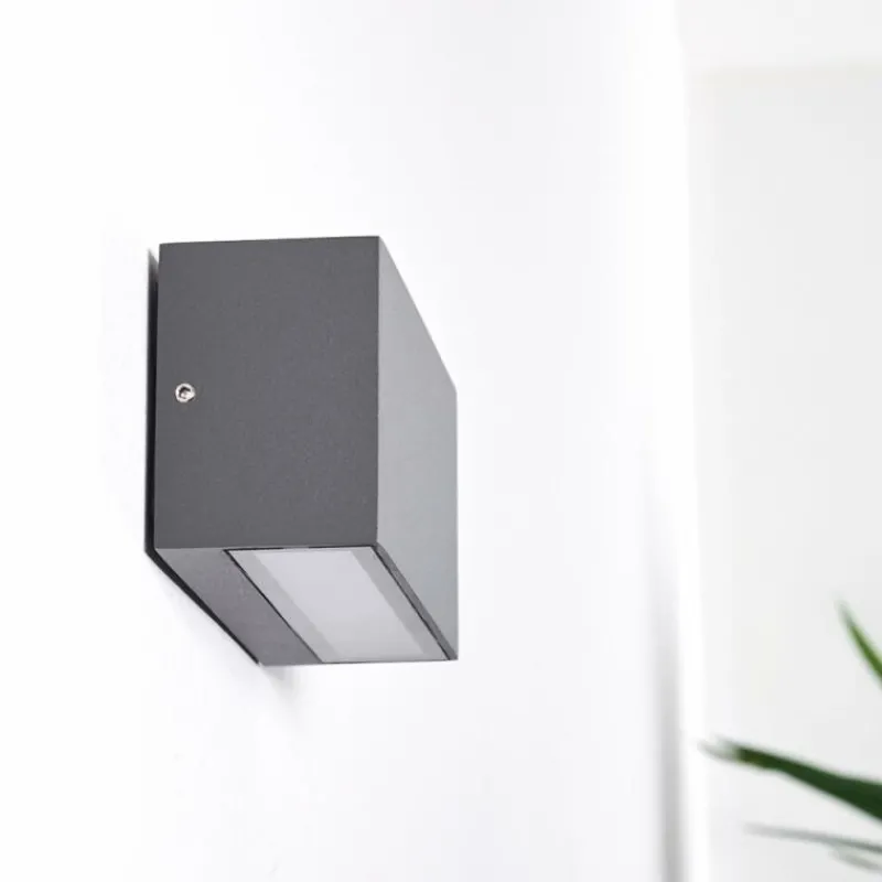 hofstein Applique murale d'extérieur Duluth LED Anthracite, 1 lumière