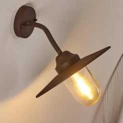 hofstein Applique murale d'extérieur Mijas Rouille, 1 lumière