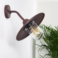 hofstein Applique murale d'extérieur Mijas Rouille, 1 lumière