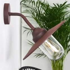 hofstein Applique murale d'extérieur Mijas Rouille, 1 lumière