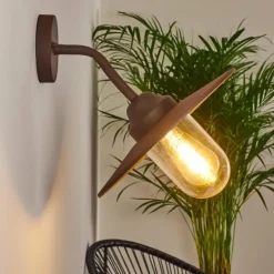 hofstein Applique murale d'extérieur Mijas Rouille, 1 lumière