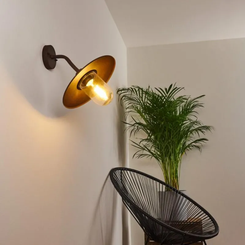 hofstein Applique murale d'extérieur Mijas Rouille, 1 lumière