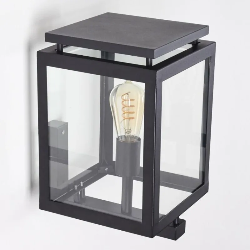 Luminaires Rustiques-hofstein Applique murale d'extérieur Greensboro Noir, 1 lumière