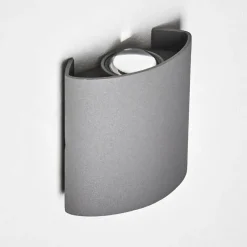 hofstein Applique murale d'extérieur Abaiang LED Gris, 1 lumière