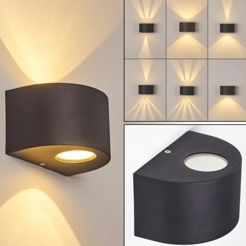 hofstein Applique murale d'extérieur Windhoek LED, 2 lumières