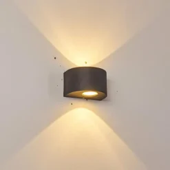 hofstein Applique murale d'extérieur Windhoek LED, 2 lumières