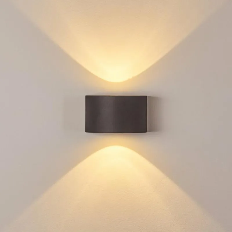 hofstein Applique murale d'extérieur Windhoek LED, 2 lumières