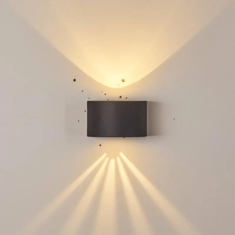 hofstein Applique murale d'extérieur Windhoek LED, 2 lumières