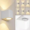hofstein Applique murale d'extérieur Maputo LED Blanc, 2 lumières