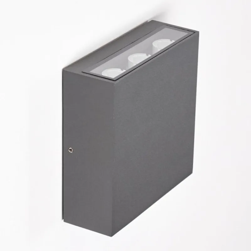 hofstein Applique murale d'extérieur Tinglev LED Anthracite, 1 lumière