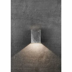 Luminaires Nordlux Applique murale d'extérieur Nordlux FOLD LED Acier brossé, 2 lumières