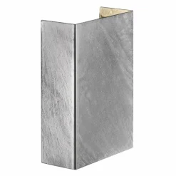 Luminaires Nordlux Applique murale d'extérieur Nordlux FOLD LED Acier brossé, 2 lumières