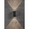 Luminaires Nordlux Applique murale d'extérieur Nordlux ASBOL LED Noir, 2 lumières