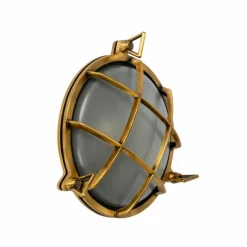 Lampes Dorées-Luminaires Lucide Applique murale d'extérieur Lucide DUDLEY Or, Laiton, 1 lumière