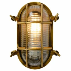 Lampes Dorées-Luminaires Lucide Applique murale d'extérieur Lucide DUDLEY Or, Laiton, 1 lumière