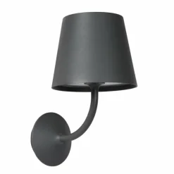 Luminaires Lucide Applique murale d'extérieur Lucide JUSTIN LED Noir, 1 lumière