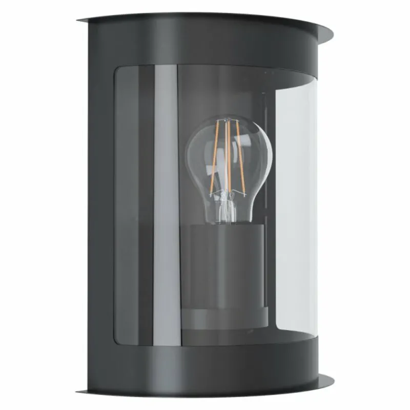 Luminaires Eglo Applique murale d'extérieur Eglo DARIL Noir, 1 lumière