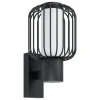 Luminaires Eglo Applique murale d'extérieur Eglo RAVELLO Noir, 1 lumière