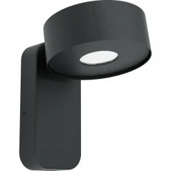 Luminaires Eglo Applique murale d'extérieur Eglo PALOSCO LED Noir, 1 lumière