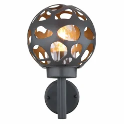 Luminaires Globo Lighting Applique murale d'extérieur Globo HILARIO Anthracite, 1 lumière