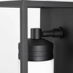 KS Verlichting Applique murale d'extérieur Hudson Noir, 1 lumière