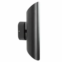 KS Verlichting Applique murale d'extérieur Edge Noir, 2 lumières
