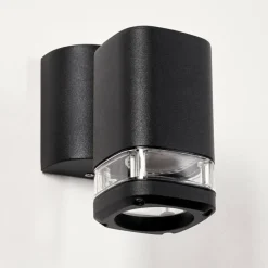 hofstein Applique murale d'extérieur Corneda Noir, 1 lumière