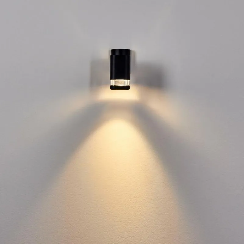 hofstein Applique murale d'extérieur Corneda Noir, 1 lumière