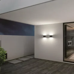 Luminaires CMD Applique murale d'extérieur CMD AQUA RIO LED Anthracite, 2 lumières