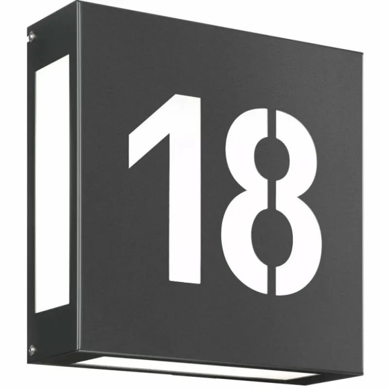 Luminaires CMD Applique murale d'extérieur CMD AQUA LEGENDO LED Anthracite, 1 lumière