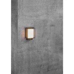 Luminaires Nordlux Applique murale d'extérieur Nordlux Nestor LED Noir, 1 lumière, Détecteur de mouvement