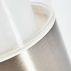 hofstein Applique murale d'extérieur Leon LED Nickel mat, 1 lumière