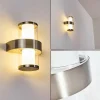hofstein Applique murale d'extérieur Parawa LED Nickel mat, 2 lumières