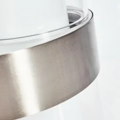 hofstein Applique murale d'extérieur Parawa LED Nickel mat, 2 lumières