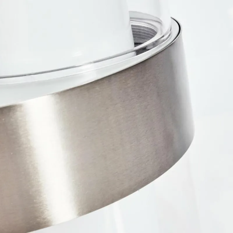 hofstein Applique murale d'extérieur Parawa LED Nickel mat, 2 lumières