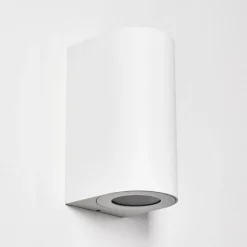 hofstein Applique murale d'extérieur Boda Blanc, 2 lumières