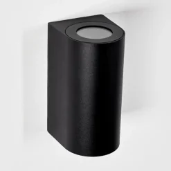 hofstein Applique murale d'extérieur Boda Noir, 2 lumières