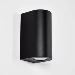 hofstein Applique murale d'extérieur Boda Noir, 2 lumières