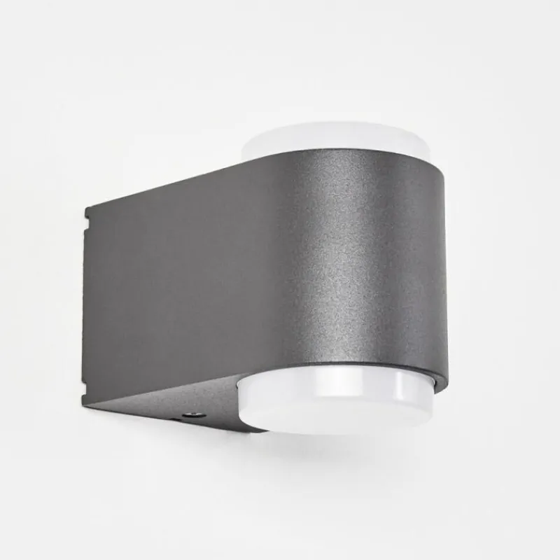 hofstein Applique murale d'extérieur Mapiu LED Anthracite, 2 lumières
