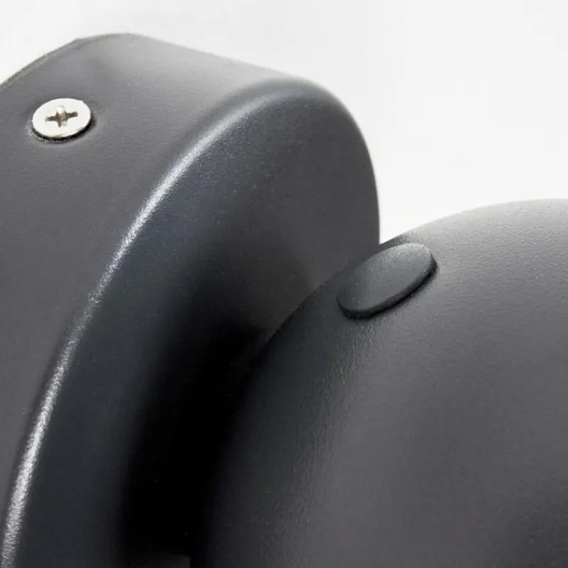 hofstein Applique murale d'extérieur Kapowai LED Anthracite, 1 lumière