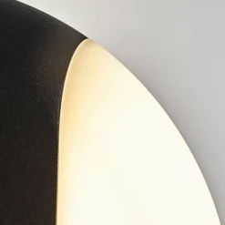 hofstein Applique murale d'extérieur Arvier LED Noir, 1 lumière