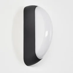 hofstein Applique murale d'extérieur Arvier LED Noir, 1 lumière