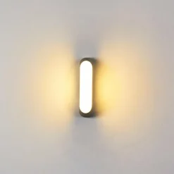 hofstein Applique murale d'extérieur Arvier LED Gris, 1 lumière