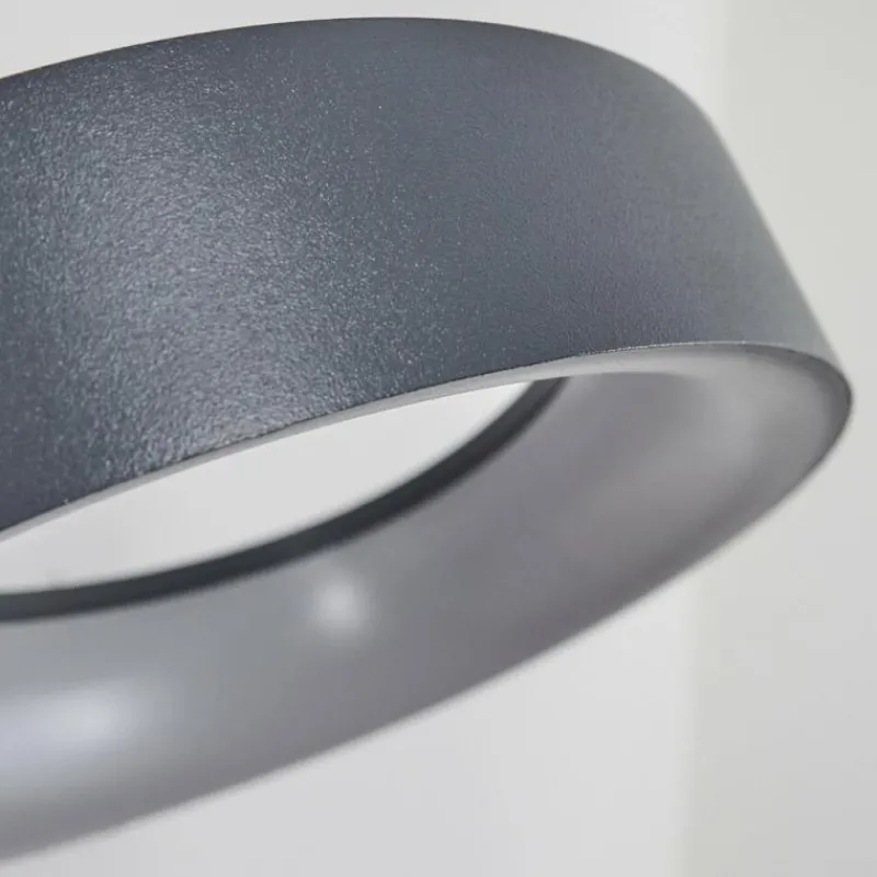 hofstein Applique murale d'extérieur Carinola LED Anthracite, 1 lumière, Détecteur de mouvement