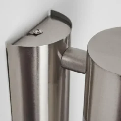 hofstein Applique murale d'extérieur Caivano LED Nickel mat, 1 lumière