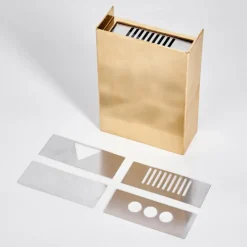 hofstein Applique murale d'extérieur Benin LED Laiton, 1 lumière