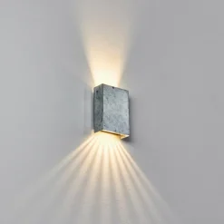 hofstein Applique murale d'extérieur Benin LED Gris, 1 lumière