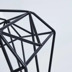 Lampes Vintages & Rétros-hofstein Applique murale d'extérieur Solda Noir, 1 lumière, Détecteur de mouvement