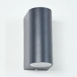 hofstein Applique murale d'extérieur Kingstown Anthracite, 2 lumières